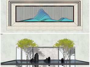 精品山水景墻景墻景墻影壁墻文化墻圍墻園林景觀墻su模型設(shè)計(jì)圖下載 圖片65.17mb 植物景觀庫 su模型